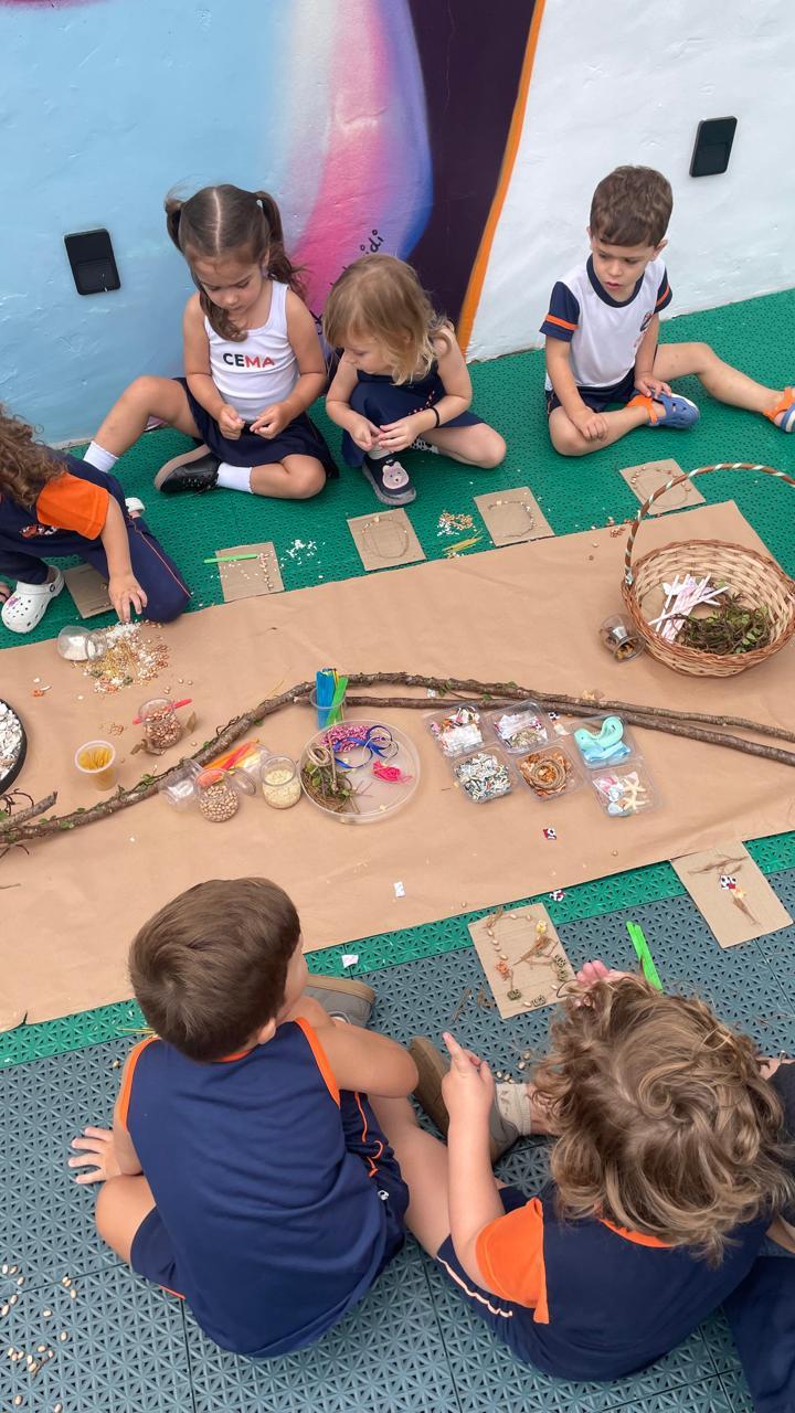 Formando a Inicial do Nome com Elementos da Natureza — foto 2